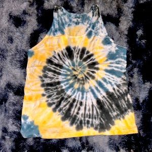 Original paperbacks tie dye tank